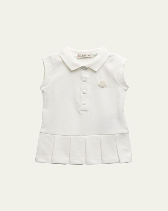 Girl's Logo Patch Tennis Dress, Size 3M-2
